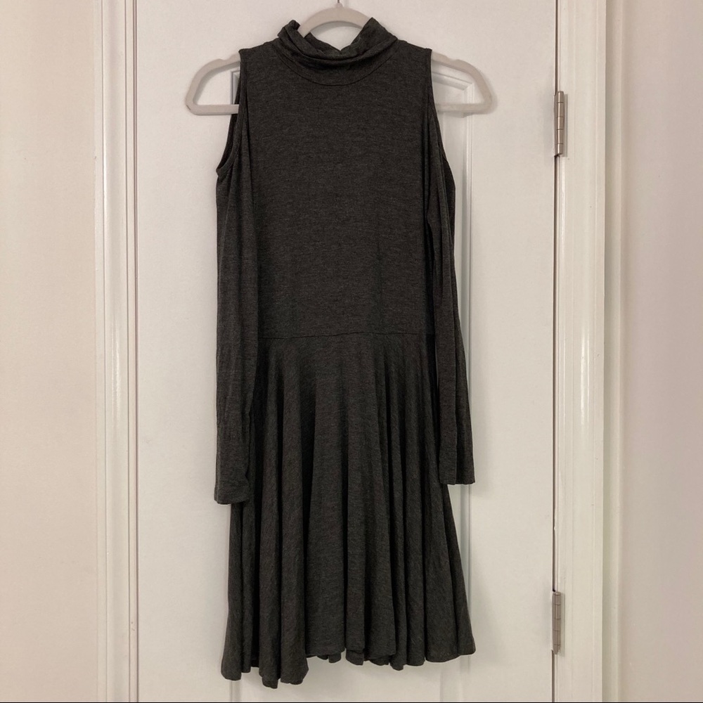 Urban Outfitters Sparkle &Fade Cold Shoulder Dress